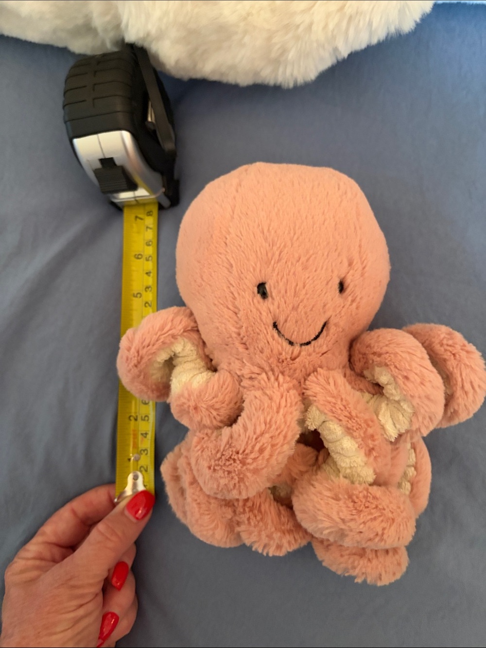Jellycat Blush Odell Octopus Plush Toy - Soft Pink